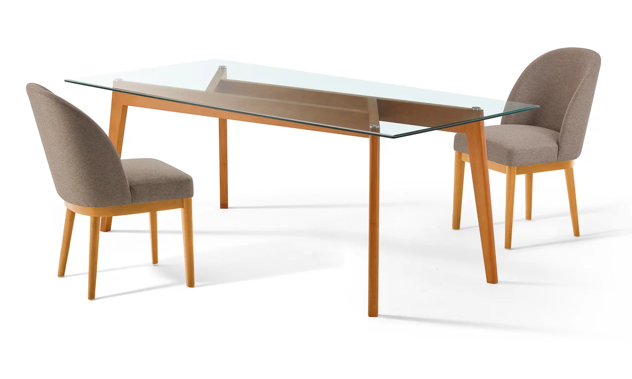 CARINA, Table de salle à manger 200x100cm